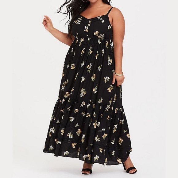 torrid Dresses & Skirts - Torrid Floral Maxi Dress